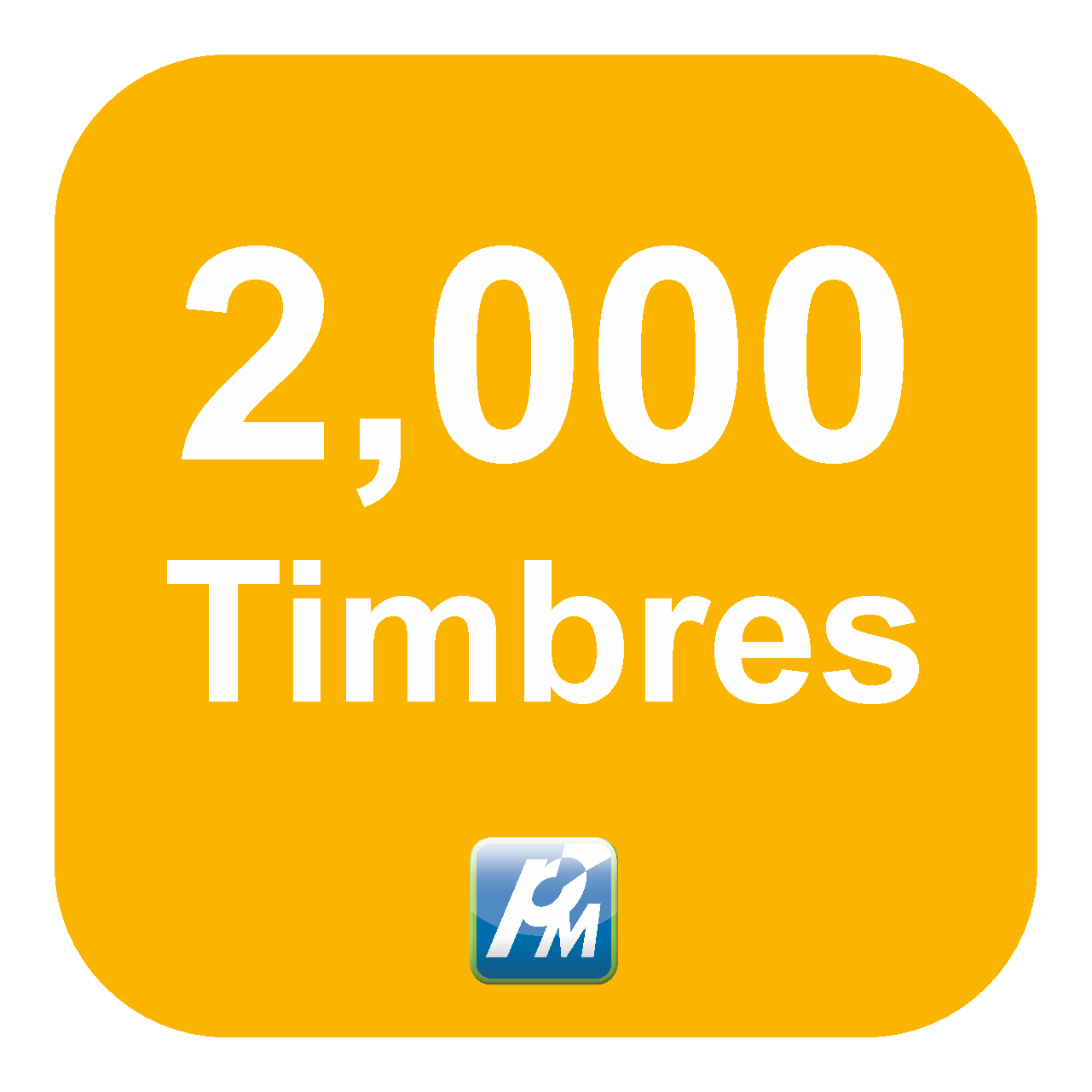 Aspel Timbres Fiscales - 2,000 Timbres - Aspel. Programas de México