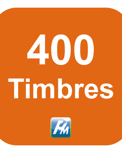 Aspel Timbres Fiscales - 400 Timbres - Aspel. Programas de México