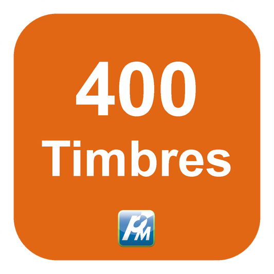 Aspel Timbres Fiscales - 400 Timbres - Aspel. Programas de México