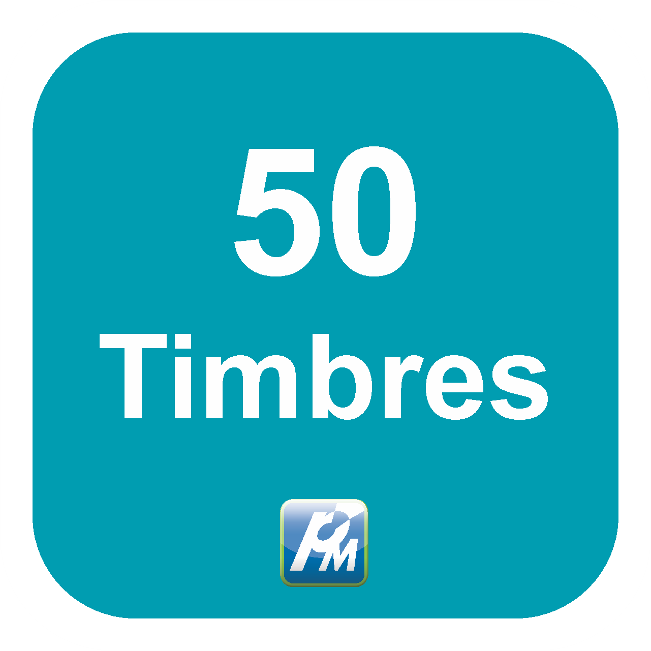 Aspel Timbres Fiscales - 50 Timbres - Aspel. Programas de México