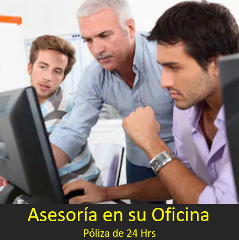 Aspel Asesoría. Póliza de Asesoría - 24 Horas - En Sitio - Aspel. Programas de México