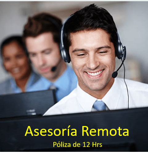 Aspel. Póliza de Asesoría - 12 Horas - Vía Remota - Aspel. Programas de México